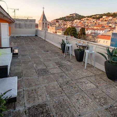 The Spot - Rooftop In The City Centre + Parking Sibenik Ngoại thất bức ảnh