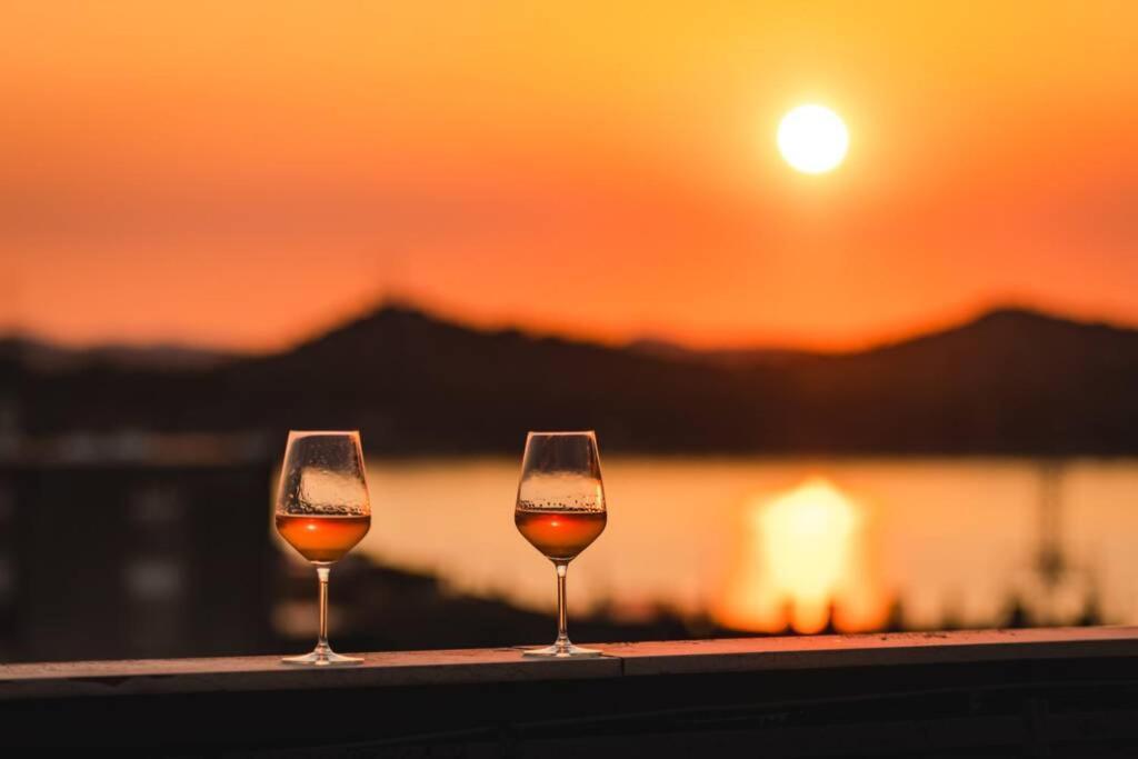 The Spot - Rooftop In The City Centre + Parking Sibenik Ngoại thất bức ảnh